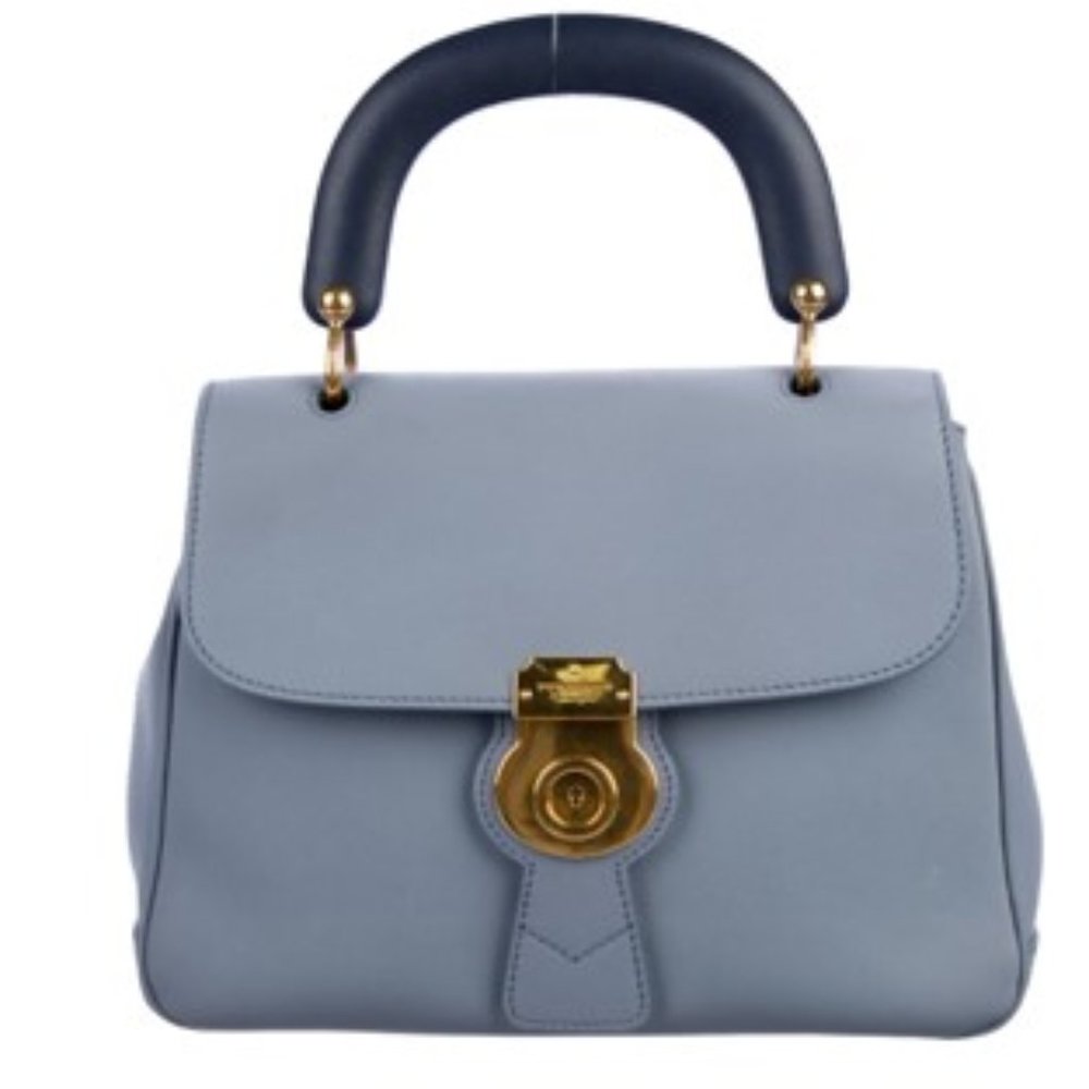 Burberry Trench Bag Leather Satchel - RARE & CHIC!